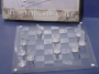 12"x12",  10x10" Glass Chess Set (29552/35)